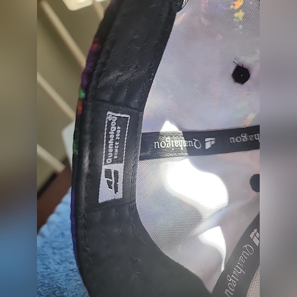 Quanhaigou Adjustable Snapback Hat Unisex Hip Hop/Paint Splatter Baseball Cap - Picture 4 of 10